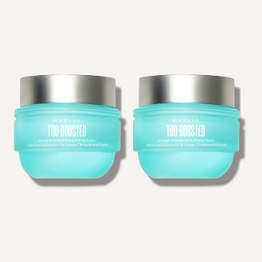 Package 2 X TOO-BOOSTED Clinically Proven Face Filling Cream